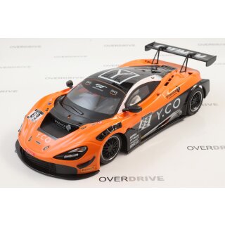 NSR McLaren 720S GT3 Y.CO #69 Analog / Carrera Digital 132