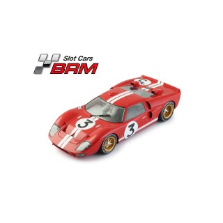 BRM Ford GT40 MK II Team Shelby American #3 Analog /...