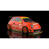 NSR Fiat Abarth 500 Jägermeister #48 Analog /...